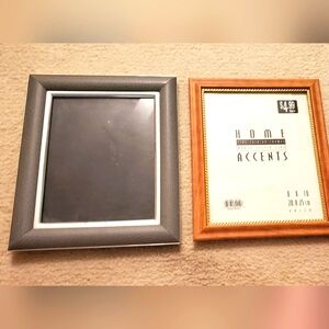 Lot Two Picture Frames Both For 8" x 10" Photos or Awards